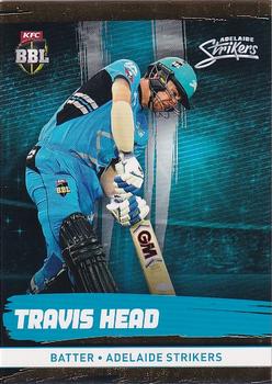 2016-17 Tap 'N' Play CA/BBL Cricket - Gold #067 Travis Head Front