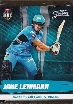 2016-17 Tap 'N' Play CA/BBL Cricket - Gold #071 Jake Lehmann Front