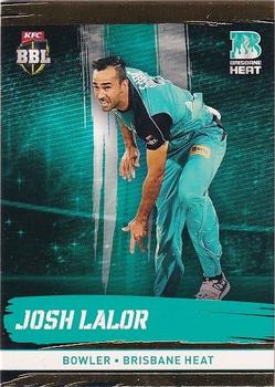 2016-17 Tap 'N' Play CA/BBL Cricket - Gold #087 Josh Lalor Front