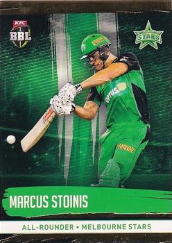 2016-17 Tap 'N' Play CA/BBL Cricket - Gold #142 Marcus Stoinis Front