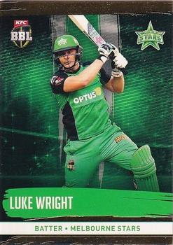 2016-17 Tap 'N' Play CA/BBL Cricket - Gold #144 Luke Wright Front