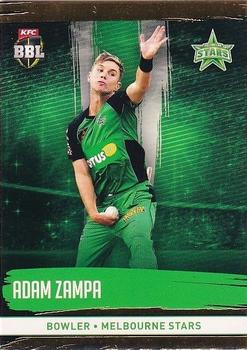 2016-17 Tap 'N' Play CA/BBL Cricket - Gold #145 Adam Zampa Front