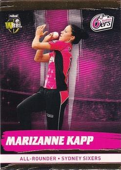 2016-17 Tap 'N' Play CA/BBL Cricket - Gold #181 Marizanne Kapp Front