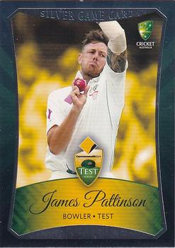 2016-17 Tap 'N' Play CA/BBL Cricket - Silver #011 James Pattinson Front