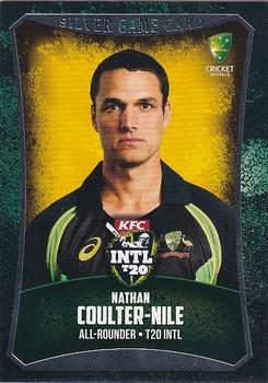 2016-17 Tap 'N' Play CA/BBL Cricket - Silver #050 Nathan Coulter-Nile Front