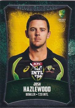 2016-17 Tap 'N' Play CA/BBL Cricket - Silver #054 Josh Hazlewood Front