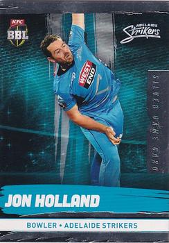 2016-17 Tap 'N' Play CA/BBL Cricket - Silver #069 Jon Holland Front