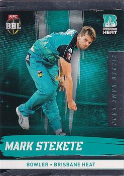 2016-17 Tap 'N' Play CA/BBL Cricket - Silver #093 Mark Steketee Front