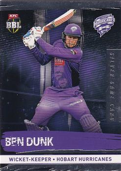 2016-17 Tap 'N' Play CA/BBL Cricket - Silver #103 Ben Dunk Front