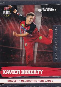 2016-17 Tap 'N' Play CA/BBL Cricket - Silver #118 Xavier Doherty Front