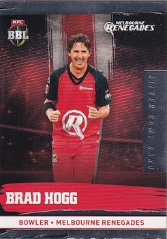 2016-17 Tap 'N' Play CA/BBL Cricket - Silver #122 Brad Hogg Front