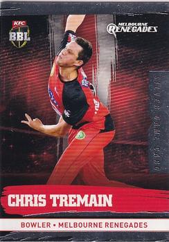 2016-17 Tap 'N' Play CA/BBL Cricket - Silver #126 Chris Tremain Front
