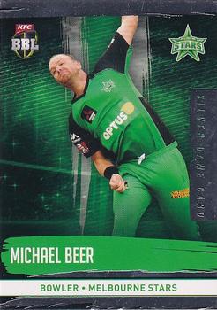 2016-17 Tap 'N' Play CA/BBL Cricket - Silver #133 Michael Beer Front