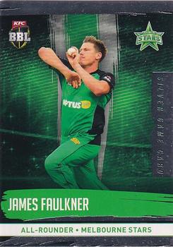 2016-17 Tap 'N' Play CA/BBL Cricket - Silver #135 James Faulkner Front