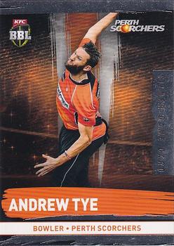 2016-17 Tap 'N' Play CA/BBL Cricket - Silver #161 Andrew Tye Front