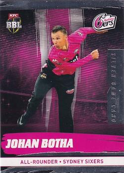 2016-17 Tap 'N' Play CA/BBL Cricket - Silver #170 Johan Botha Front