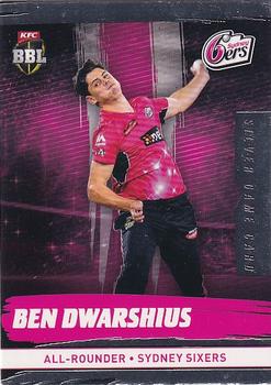 2016-17 Tap 'N' Play CA/BBL Cricket - Silver #172 Ben Dwarshuis Front