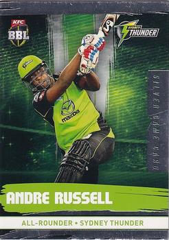 2016-17 Tap 'N' Play CA/BBL Cricket - Silver #194 Andre Russell Front