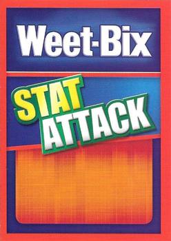 2007-08 Weet-Bix Stat Attack #18 Stuart MacGill Back