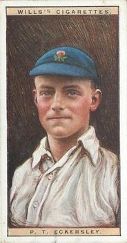 1928 Wills's Cricketers 2nd Series #15 Peter Eckersley Front