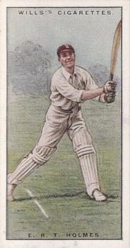 1928 Wills's Cricketers 2nd Series #20 Errol Holmes Front