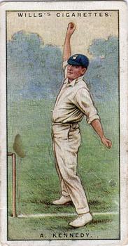 1928 Wills's Cricketers 2nd Series #22 Alexander Kennedy Front