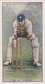 1928 Wills's Cricketers 2nd Series #27 Walter Livsey Front