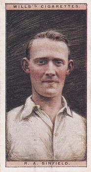 1928 Wills's Cricketers 2nd Series #43 Reginald Sinfield Front