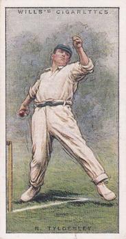 1928 Wills's Cricketers 2nd Series #47 Richard Tyldesley Front