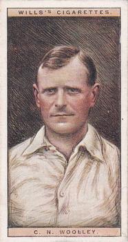 1928 Wills's Cricketers 2nd Series #49 Claud Woolley Front