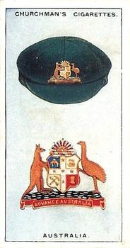1928 Churchman's Famous Cricket Colours #4 Australia Front