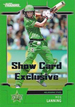 2020-21 TLA Cricket Traders - Show Card Exclusive #115 Meg Lanning Front