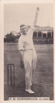1928-29 Wills's Cricket Season #NNO Percival Hornibrook Front
