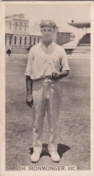 1928-29 Wills's Cricket Season #NNO Herbert Ironmonger Front