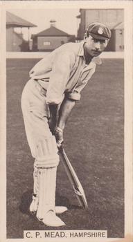 1928-29 Wills's Cricket Season #NNO Charles Mead Front