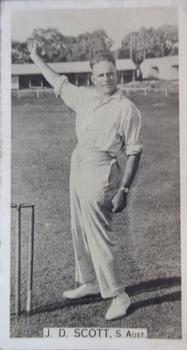 1928-29 Wills's Cricket Season #NNO John Scott Front