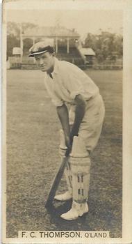 1928-29 Wills's Cricket Season #NNO Francis Thompson Front