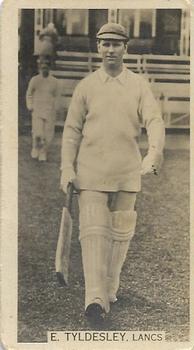 1928-29 Wills's Cricket Season #NNO Ernest Tyldesley Front