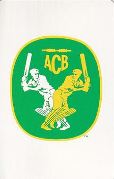 1982-83 Australian Dairy #NNO ACB Logo Front