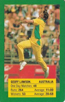 1985 Australian Dairy Kanga #FACTS-9 Geoff Lawson Front
