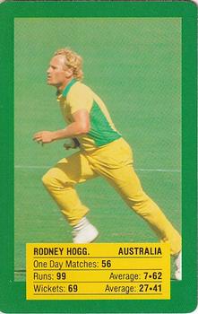 1985 Australian Dairy Kanga #FACTS-18 Rodney Hogg Front