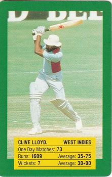 1985 Australian Dairy Kanga #FACTS-33 Clive Lloyd Front