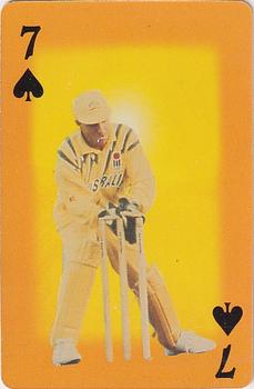 1995-96 Benson & Hedges World Series Playing Cards #7♠ Ian Healy Front