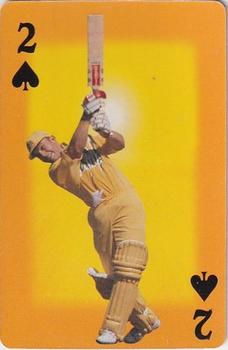1995-96 Benson & Hedges World Series Playing Cards #2♠ Michael Slater Front