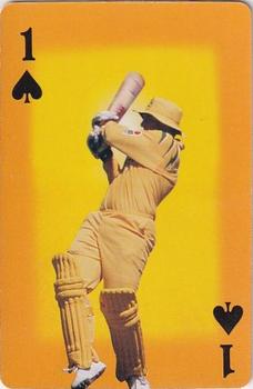 1995-96 Benson & Hedges World Series Playing Cards #1♠ Mark Taylor Front