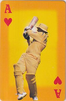 1995-96 Benson & Hedges World Series Playing Cards #A♥ Mark Taylor Front