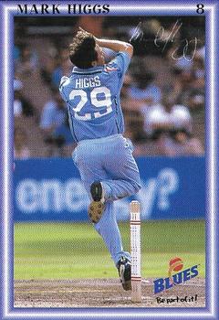 1999-00 New South Wales Blues Cricket #8 Mark Higgs Front