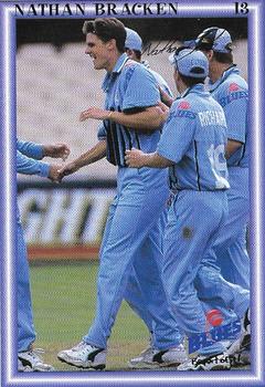 1999-00 New South Wales Blues Cricket #13 Nathan Bracken Front