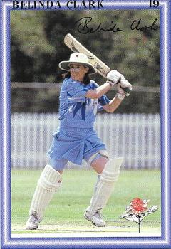 1999-00 New South Wales Blues Cricket #19 Belinda Clark Front