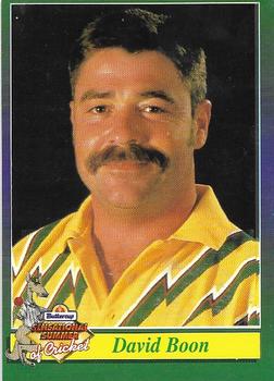 1995 Buttercup Sensational Summer of Cricket #NNO David Boon Front